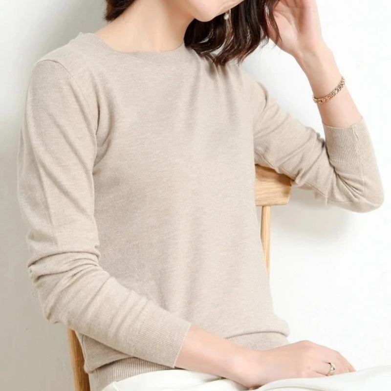Stilla | Komfortabel Sweater med Klassisk Silhuet