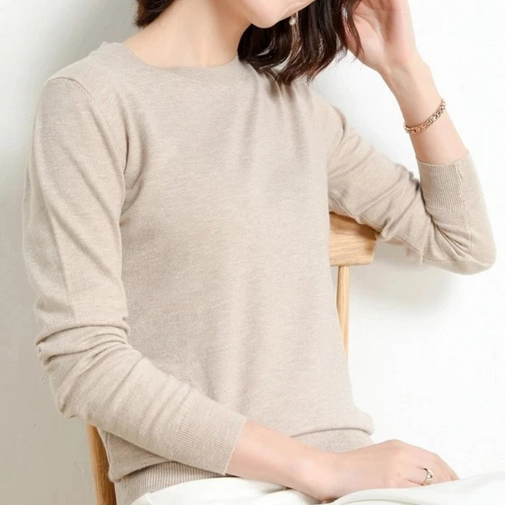 Stilla | Komfortabel Sweater med Klassisk Silhuet
