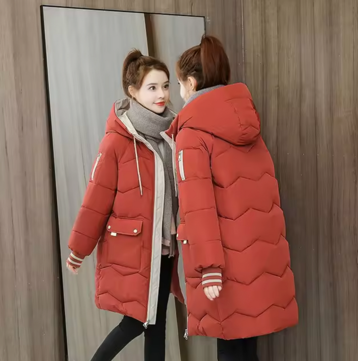 Stilla | Lang bomulds parka