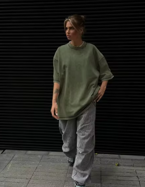 Stilla | Bomuld Retro T-shirt Dame Vintage
