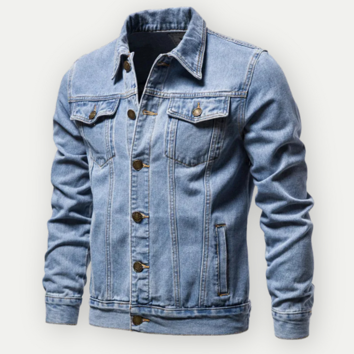 Stilla | Denim Truckerjakke
