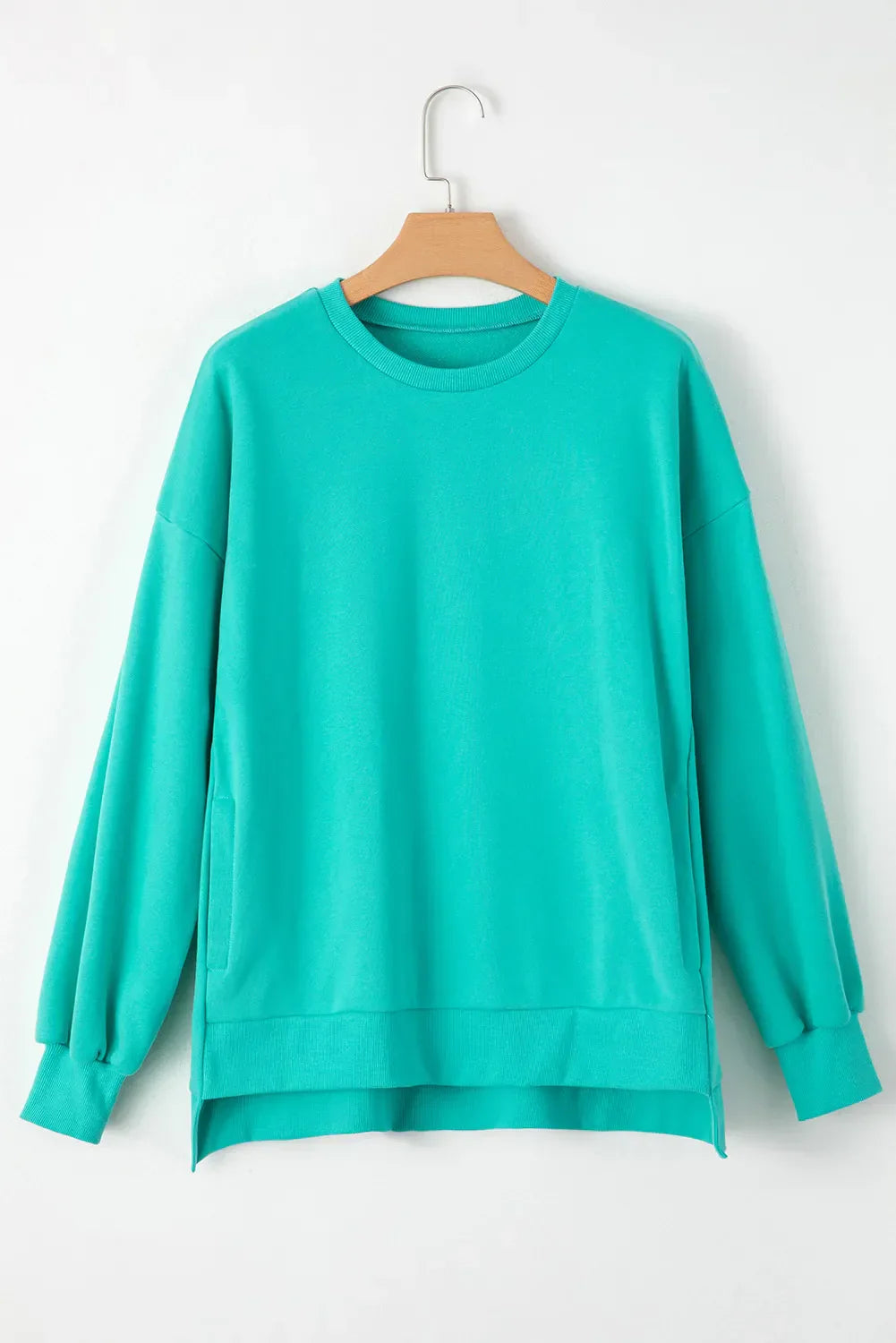 Stilla | Sweatshirt med Rund Halsaussnit og Lange Ærmer