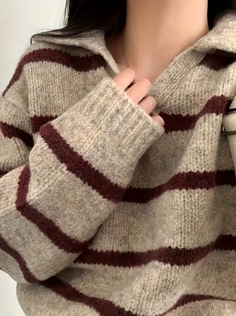 Stilla | V Udsnit Sweater Af Strik