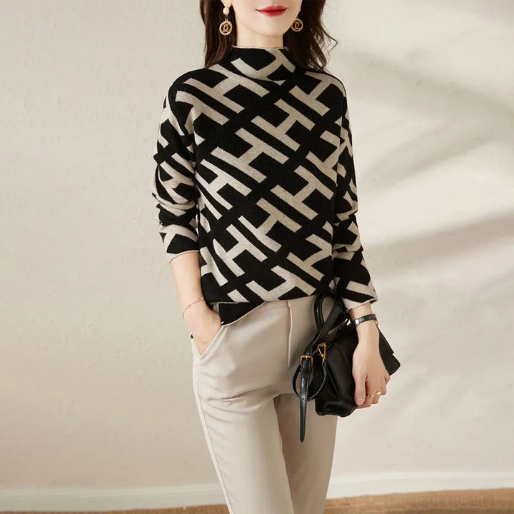 Stilla | Elegant, Geometrisk Og Behagelig Pullover