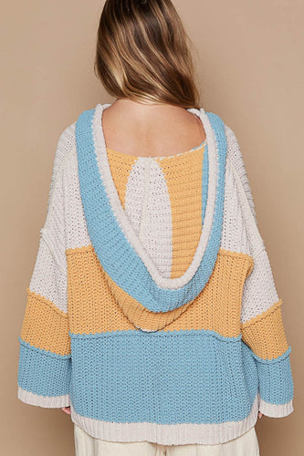 Stilla | Langærmet Sweatjakke med farveblok-design til afslappet stil