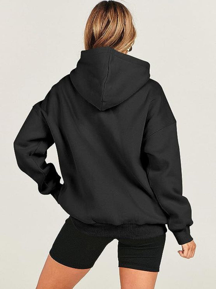 Stilla | Sweatshirt med lange ærmer og faldende skuldre