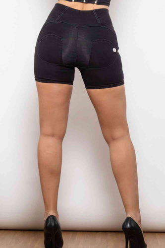 Stilla | Størrelse Side Stripe Lynlåslukning Denim Shorts