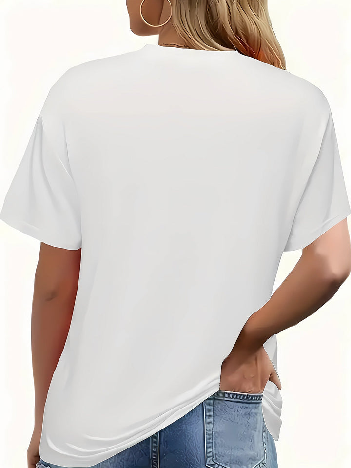 Stilla | Linned T-Shirt Dame