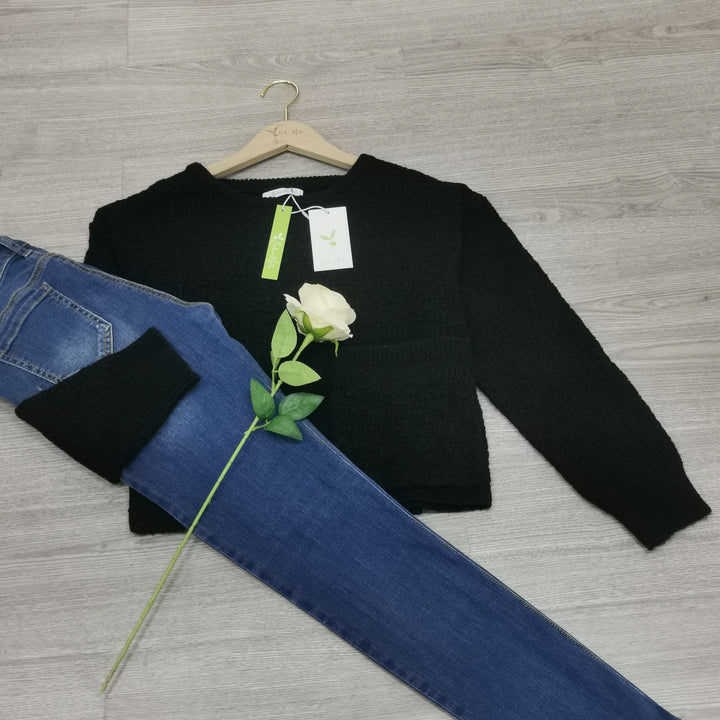 Stilla | Klassischer Pullover Mit Rundem Halsausschnitt in Einfarbig