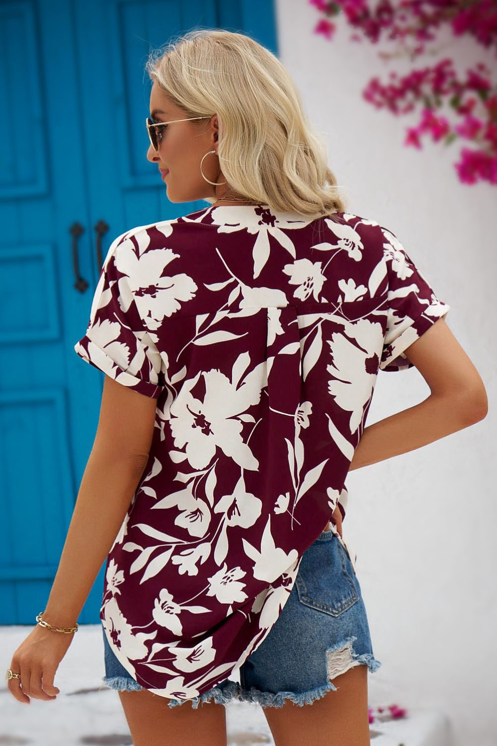 Stilla | Damebluse Blomst