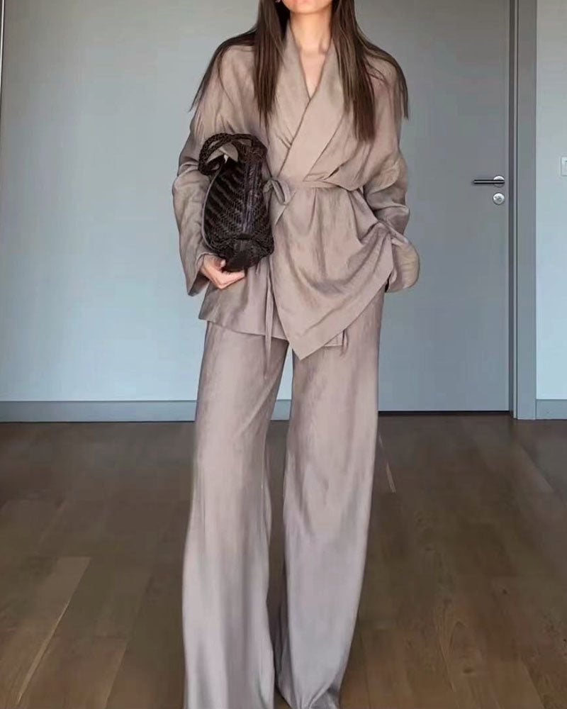 Stilla | Komfortabelt Kimono Sæt