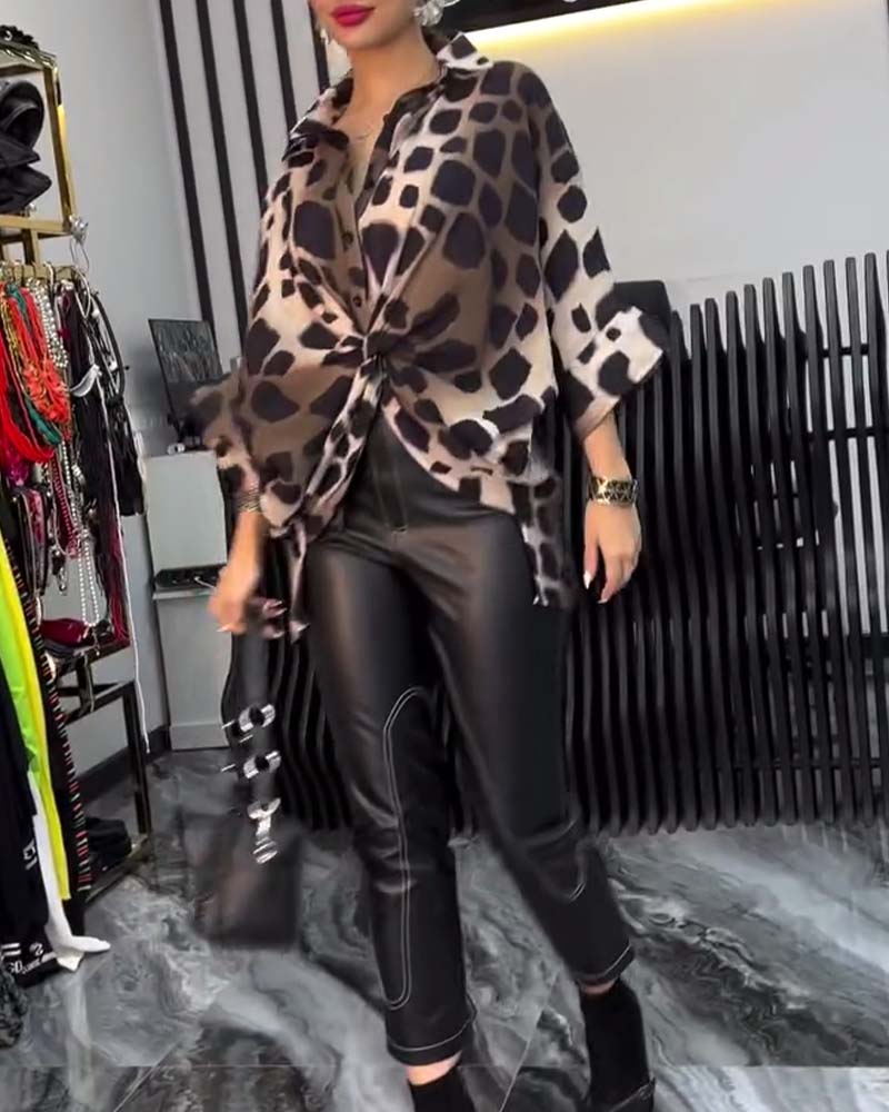 Stilla | Reverse leopardmønster