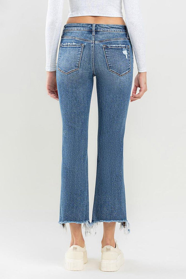 Stilla | Mellemhøj Slidser Hæm Jeans