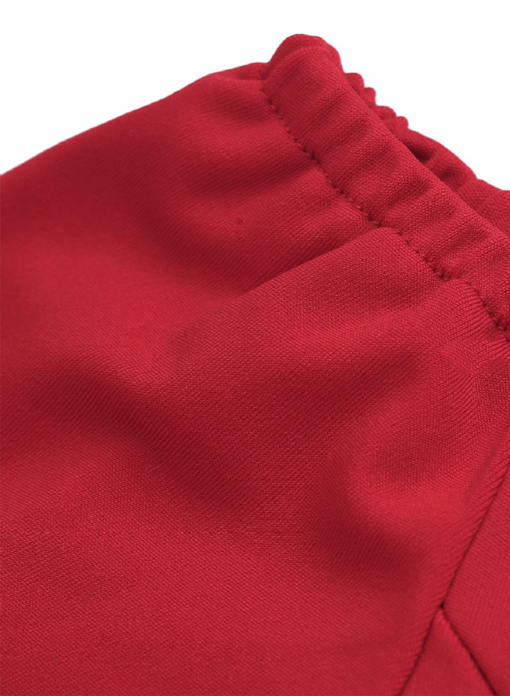 Stilla | Off Shoulder Flounce Ærme Bodycon Festkjole