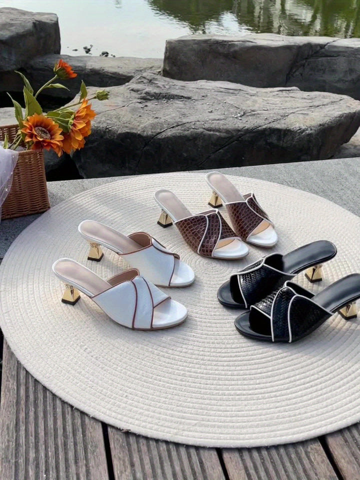 Stilla | Højhælede Sandaler Elegante Sko Til Sommer Og Aften