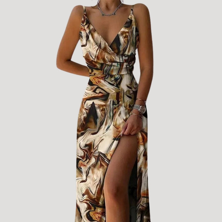 Stilla | Kvinders Blomsterprint Sommer Maxi Kjole