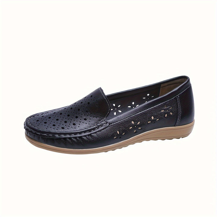 Stilla | Dame Hul Mokkasiner, Åndbare Flade Sko Slip on