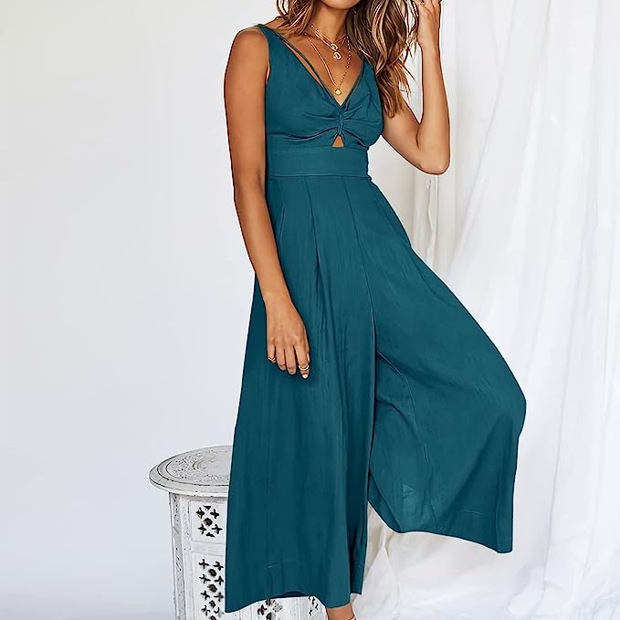 Stilla | Elegant V-hals Overalls