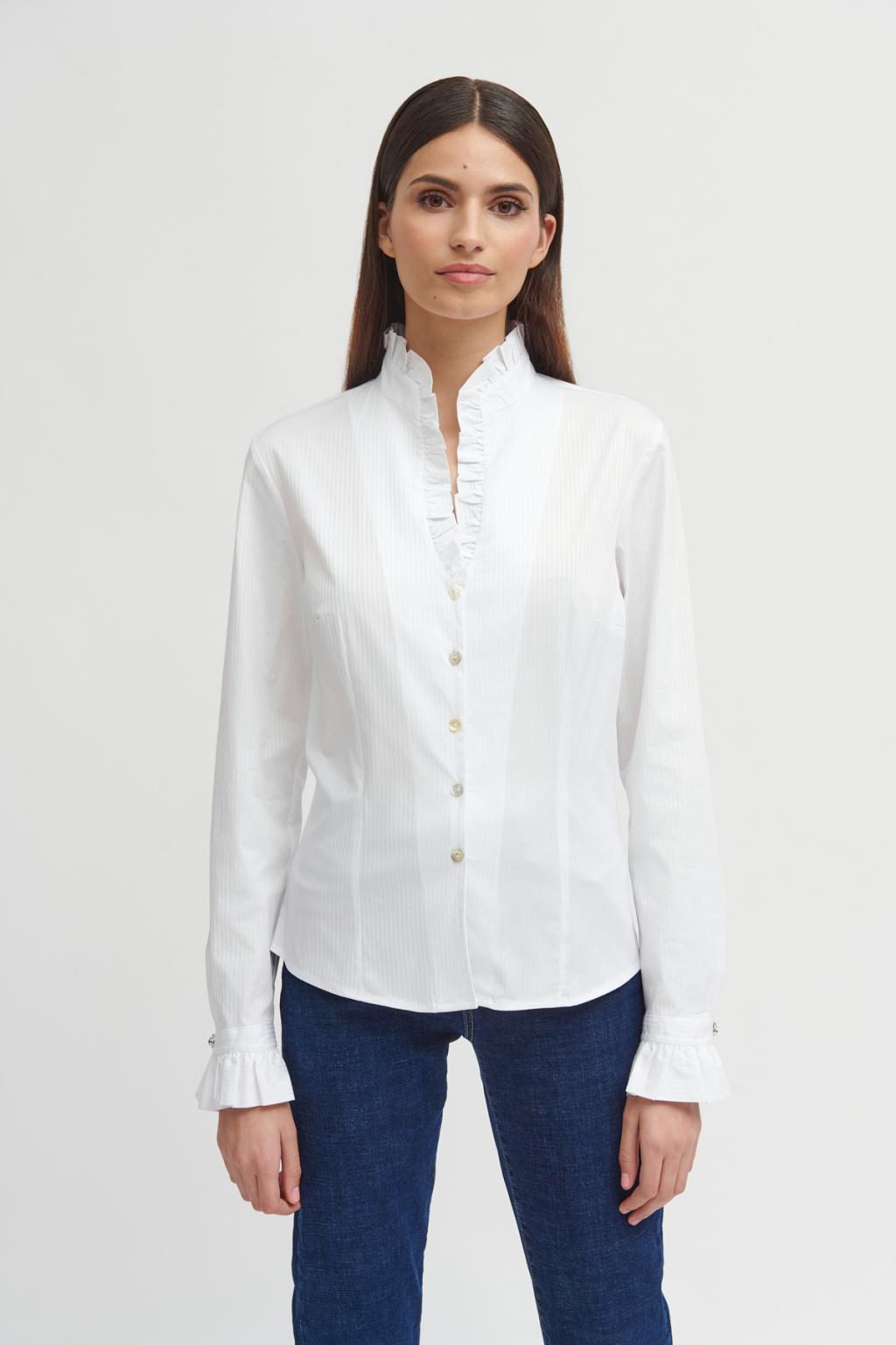 Stilla | Elegant Hvid Skjorte