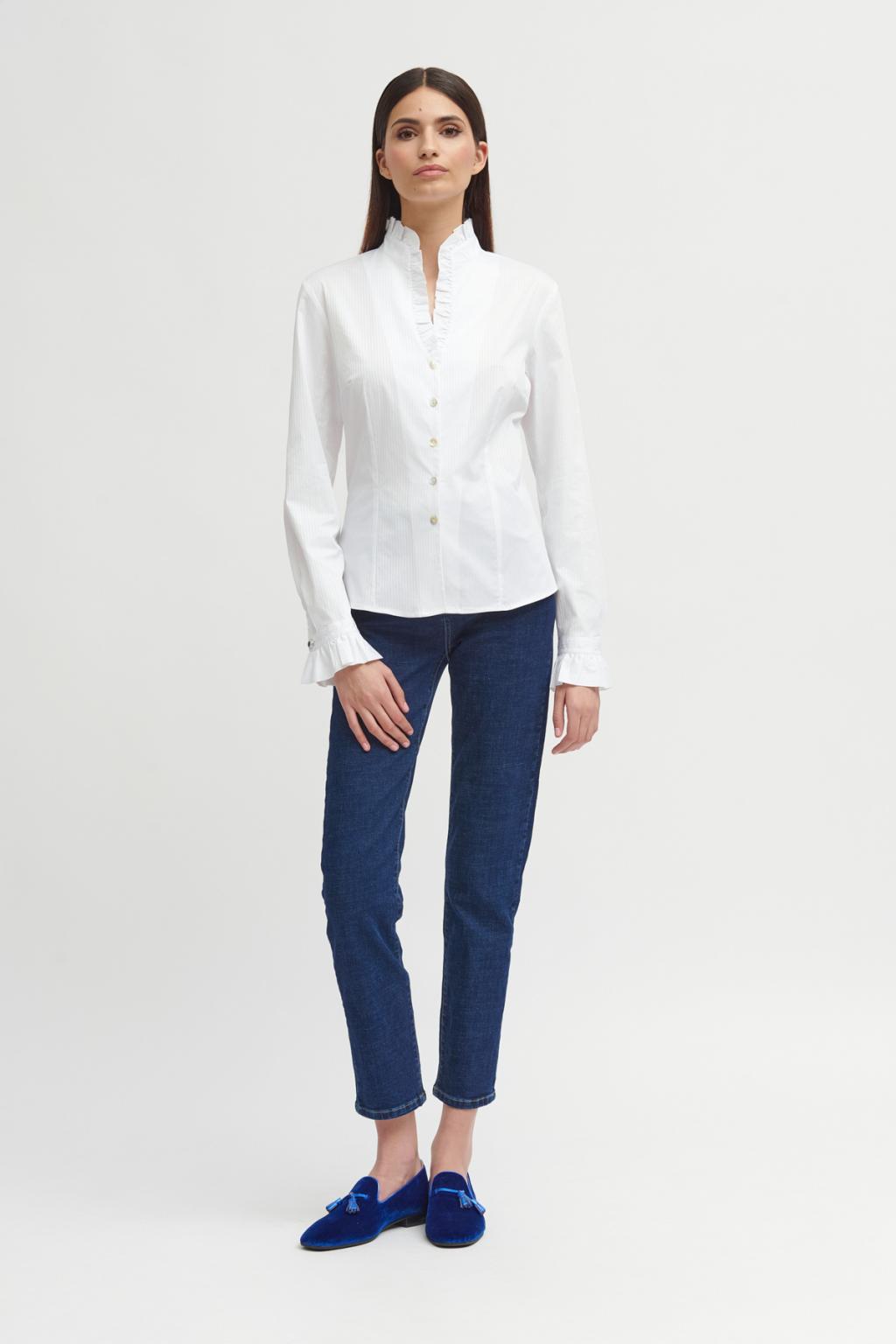 Stilla | Elegant Hvid Skjorte