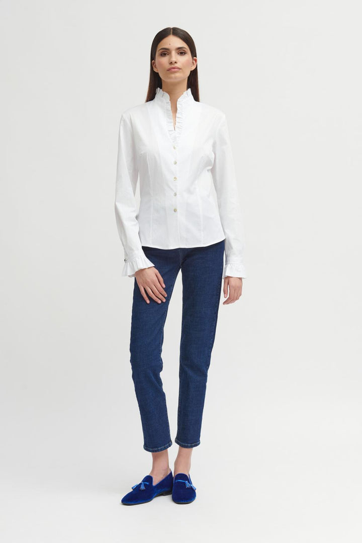 Stilla | Elegant Hvid Skjorte