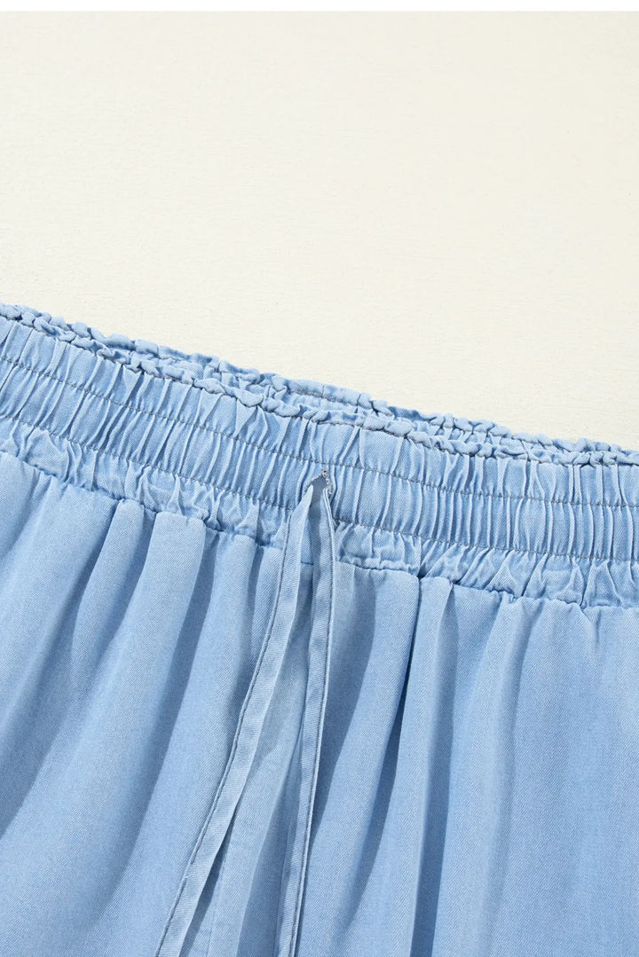 Stilla | Jeans Bred Med Snøre
