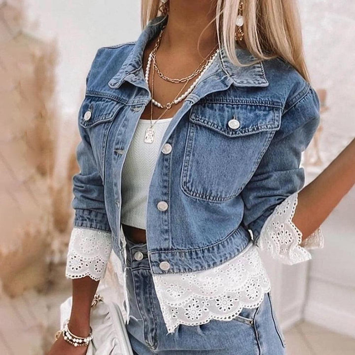 Stilla | Tøj Af Blå Patchwork Denim
