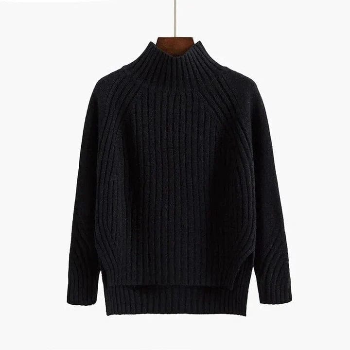 Stilla | Rullekrave sweater Klassisk Tidøst Stil Ideel til vinteren
