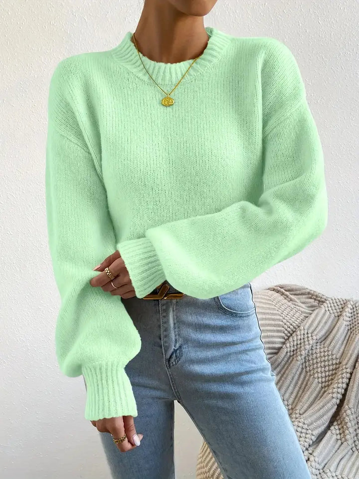 Stilla | Pullover i Blødt Strik