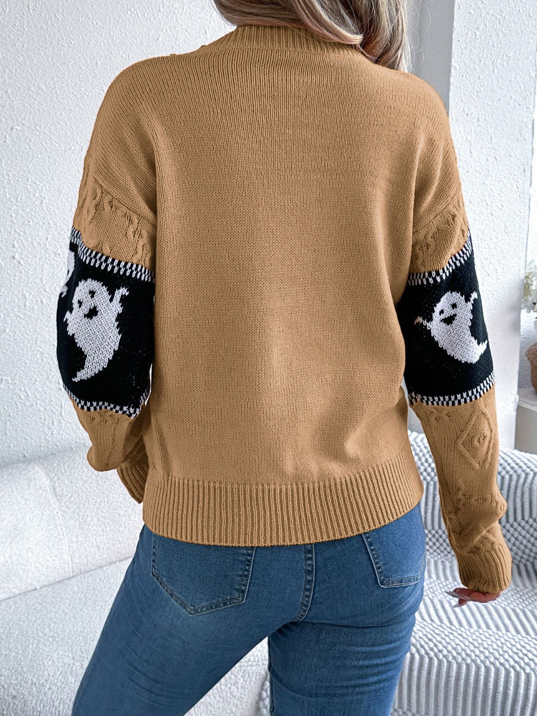 Stilla | Langærmet Pullover Med Rund Halsudskæring Ghost
