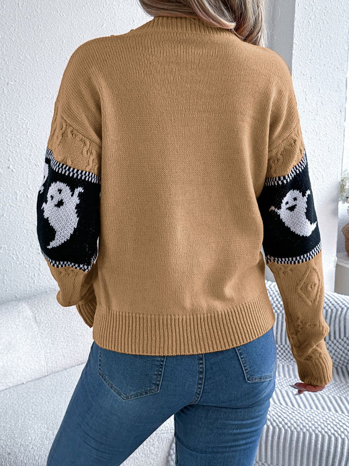 Stilla | Langærmet Pullover Med Rund Halsudskæring Ghost