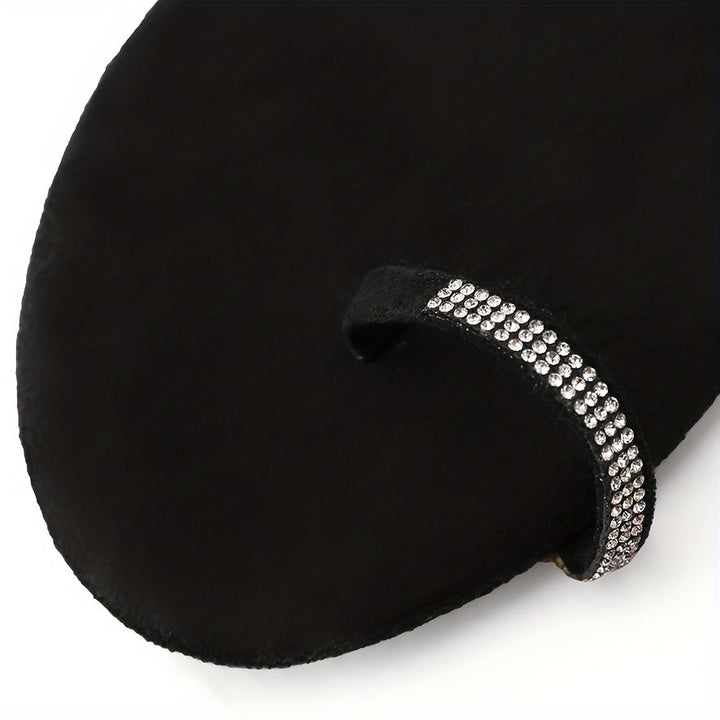 Stilla | Sandaler Med Kryds, Glitrende Flade Flade