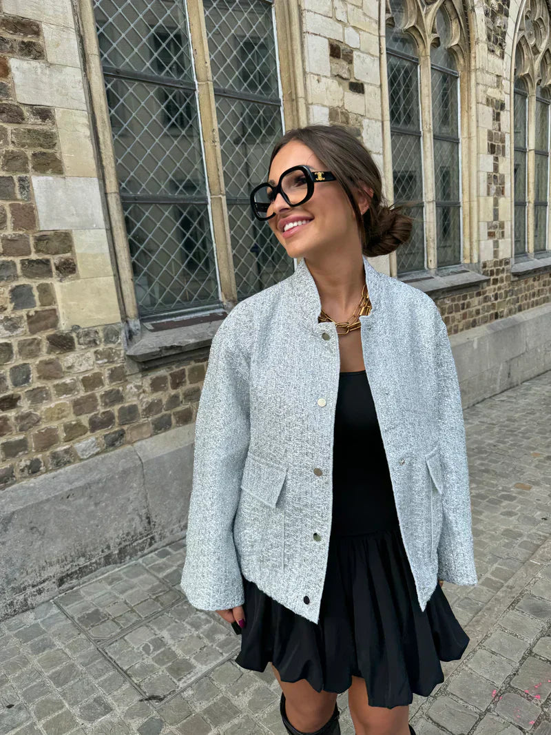 Stilla | Bomber med palietter