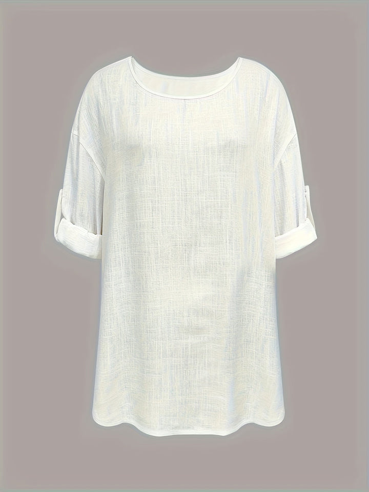 Stilla | Sommer Linned Bluse Dame