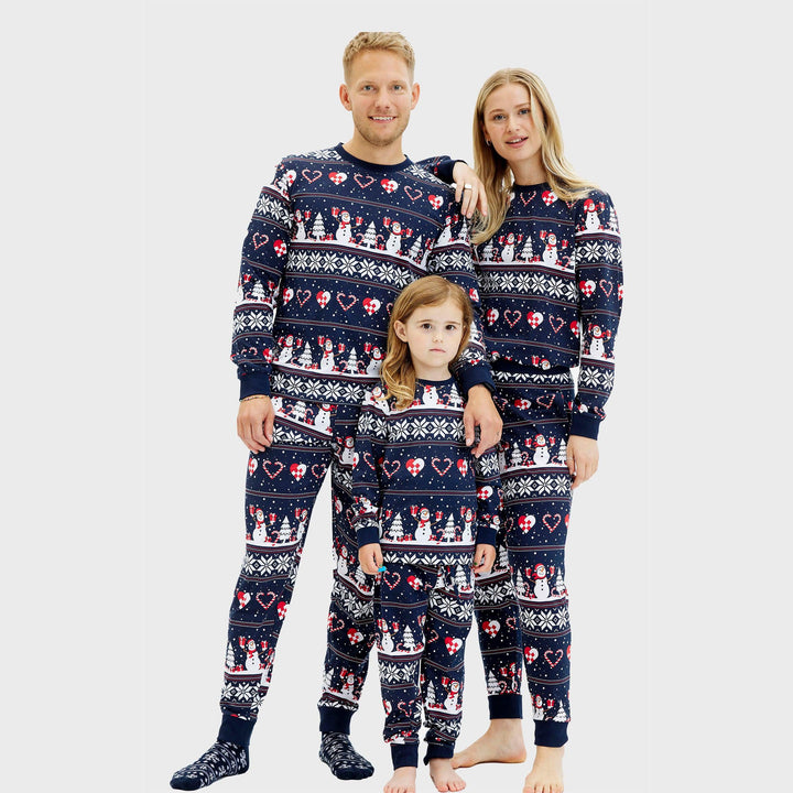 Stilla | Julehjerte Julepyjamas Marineblå Herre