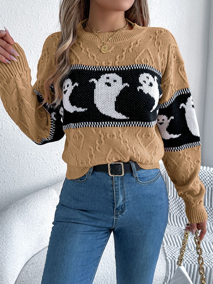 Stilla | Langærmet Pullover Med Rund Halsudskæring Ghost