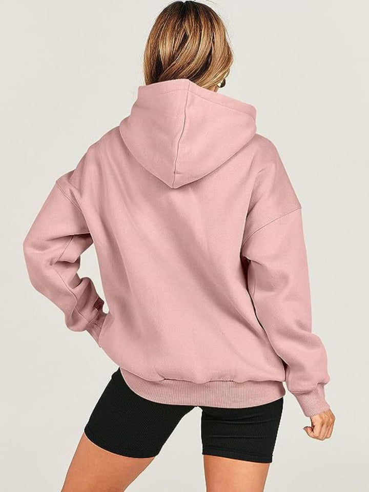 Stilla | Sweatshirt med lange ærmer og faldende skuldre