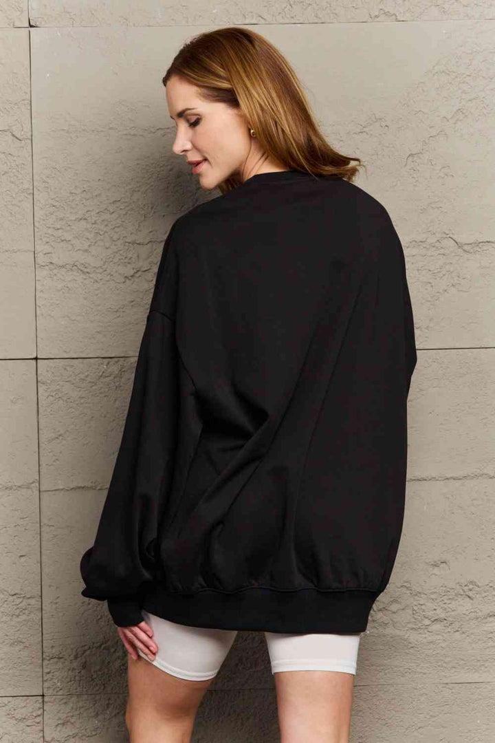 Stilla | Love Full Size Graphic Sweatshirt