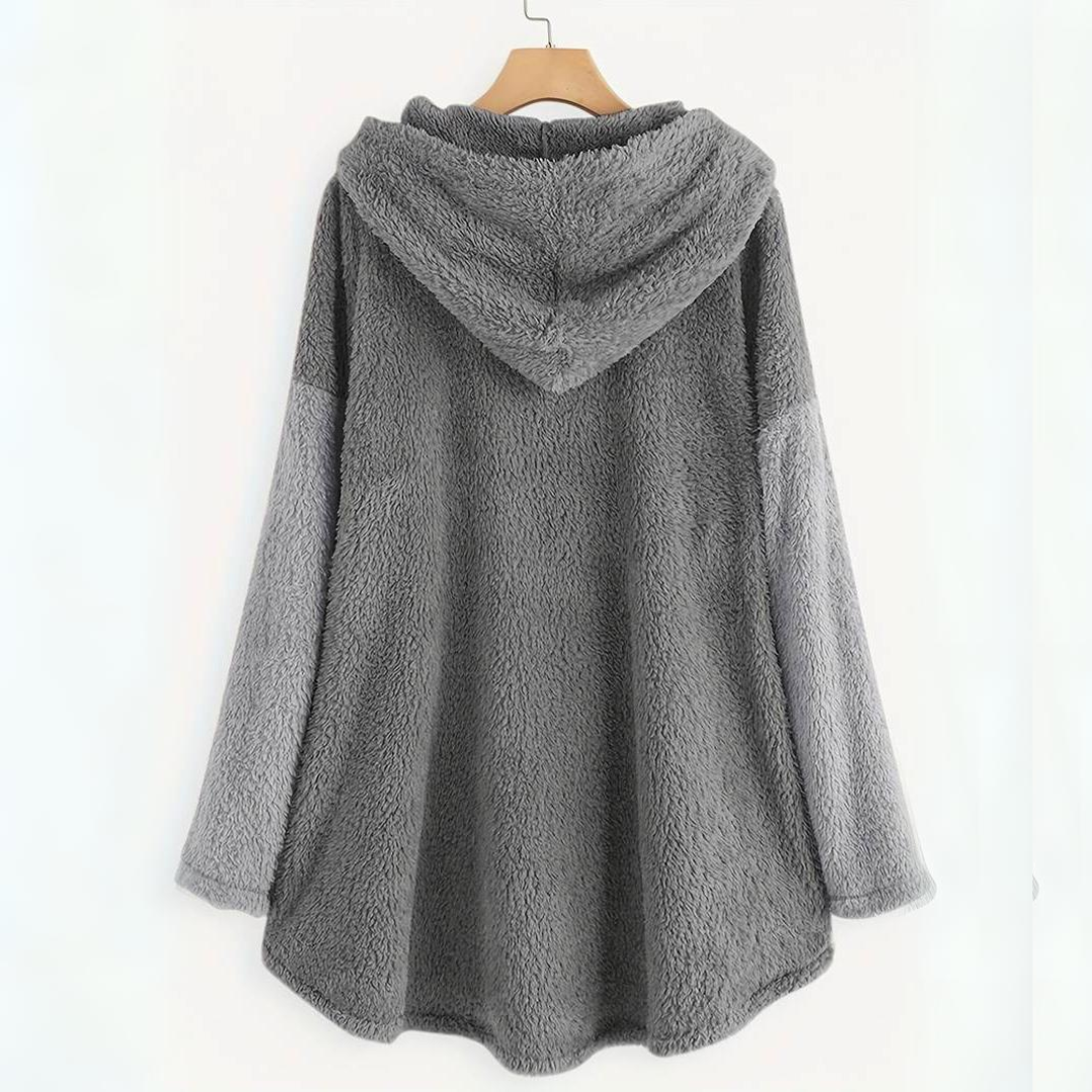 Stilla | Sweatshirt med plyskattemønster til kvinder