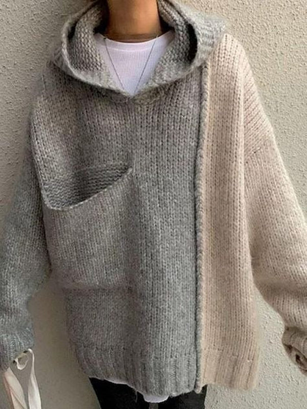 Stilla | Farbblock-sweatshirt Mit Kapuze