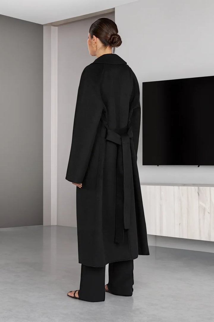 Stilla | Elegant, Lang Trenchcoat Til Damer I Overdimensioneret Stil