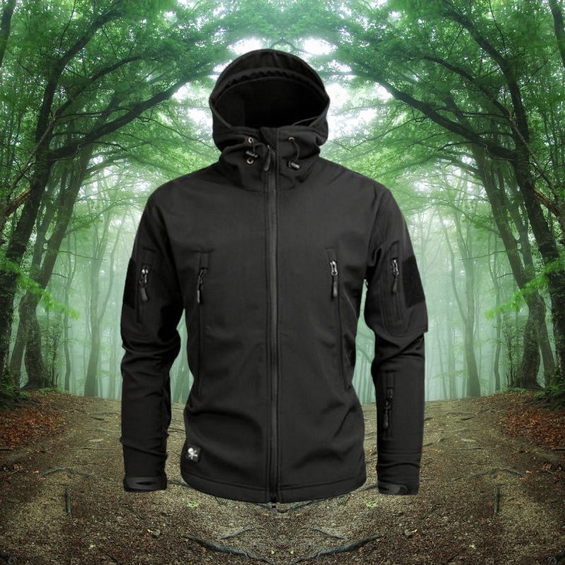 Stilla | Herre Softshell Vinterjakke - Hætte Fuldt Zipper