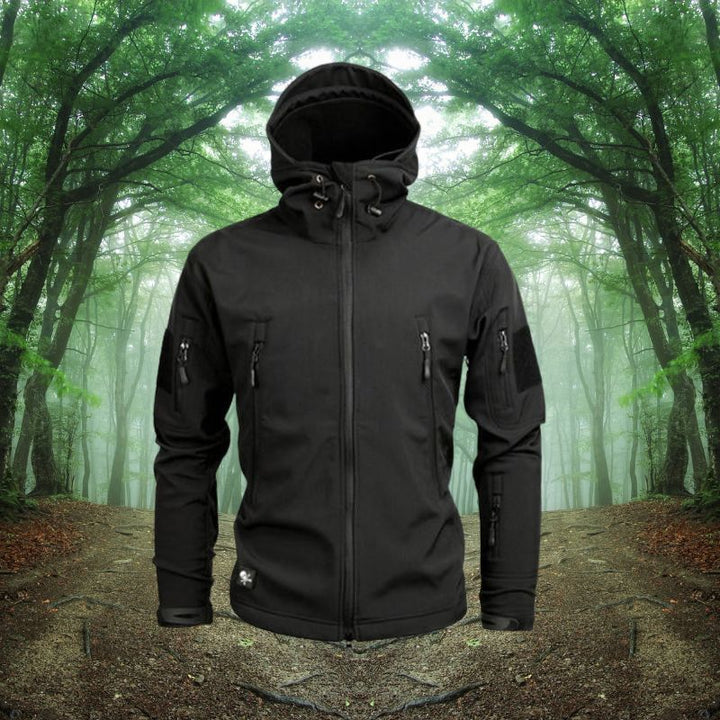 Stilla | Herre Softshell Vinterjakke - Hætte Fuldt Zipper
