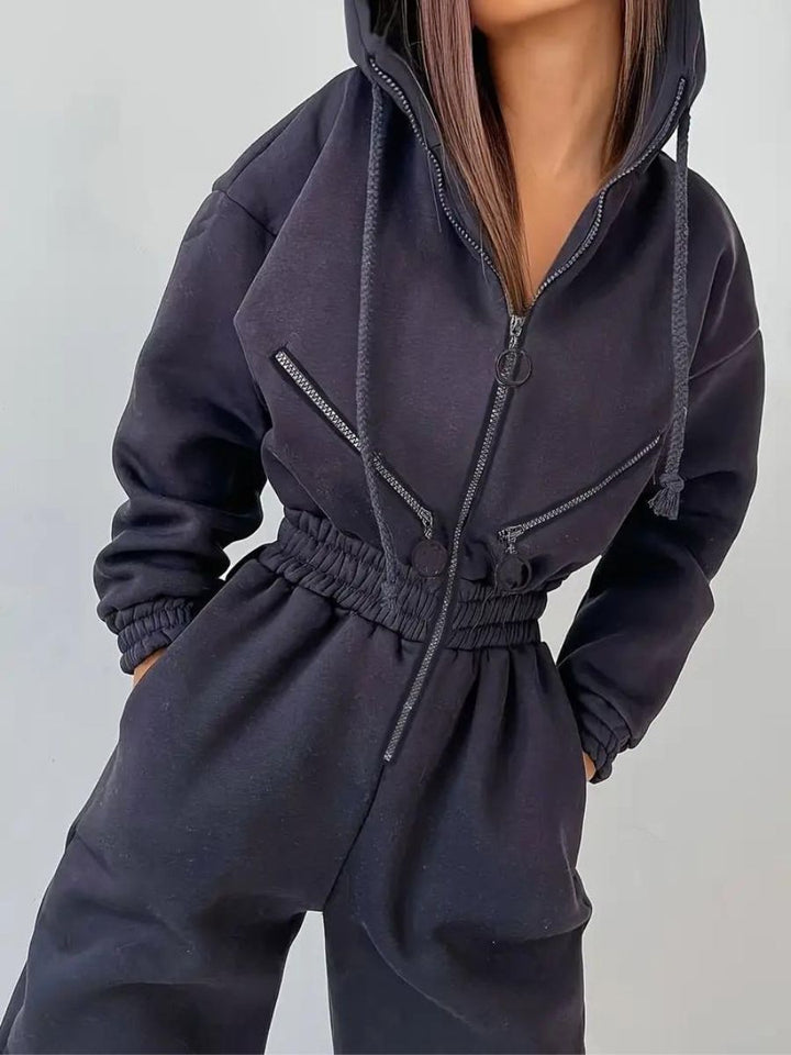 Stilla | Hoodie med hætte og snøre