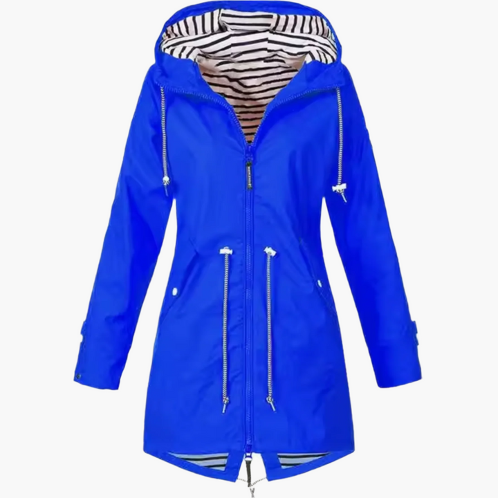 Stilla | Regnjakke Outdoor Windbreaker med Hætte - Vandtæt Overgangsjakke til Fritid & Rejser