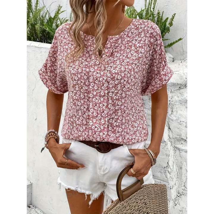 Stilla | Floral mønster blomster skjorte