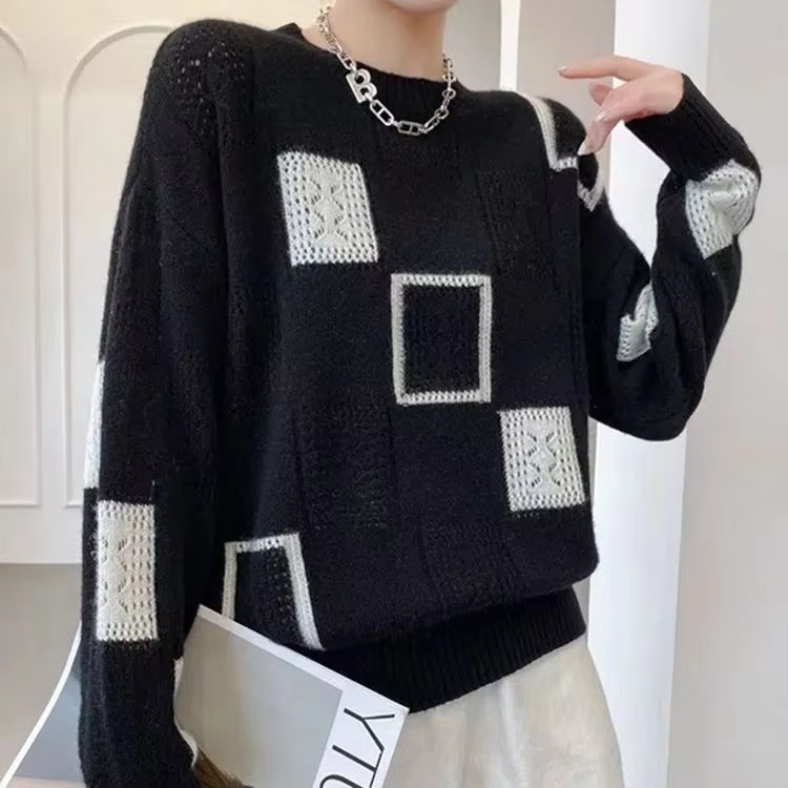 Stilla | Elegant og Klassisk Strikpullover Haute Couture Til Damer