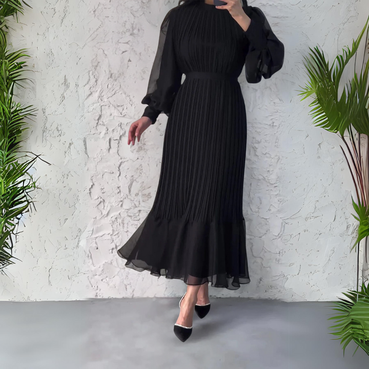 Stilla | Plisseret Elegante Kjole