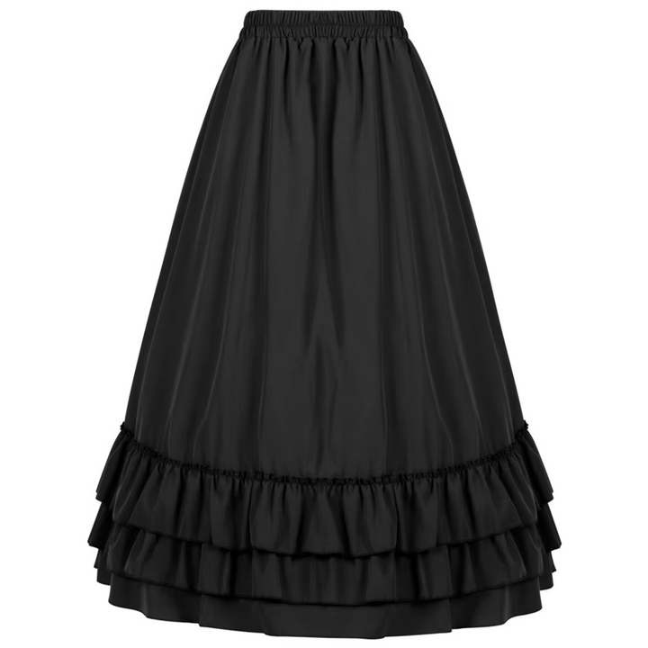 Stilla | Vintage Maxi Skørt Med Rynker
