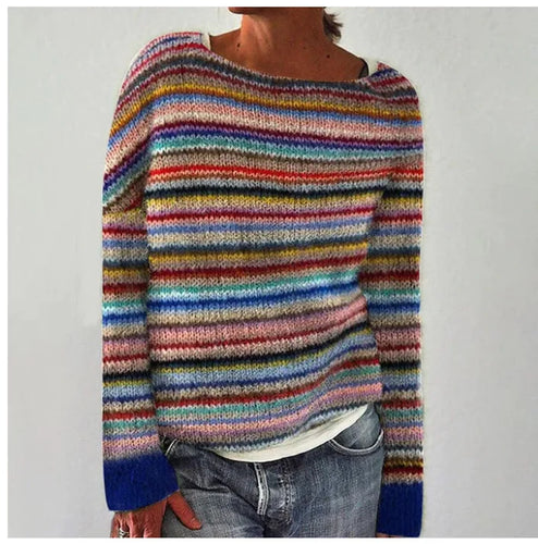Stilla | Varm Rundhalstrikpullover
